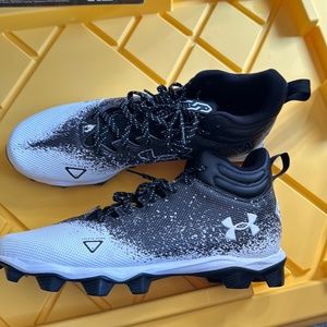 Under Armour Spotlight Lux MC 2.0 Football Cleats Mens 12 Black 3025082-001